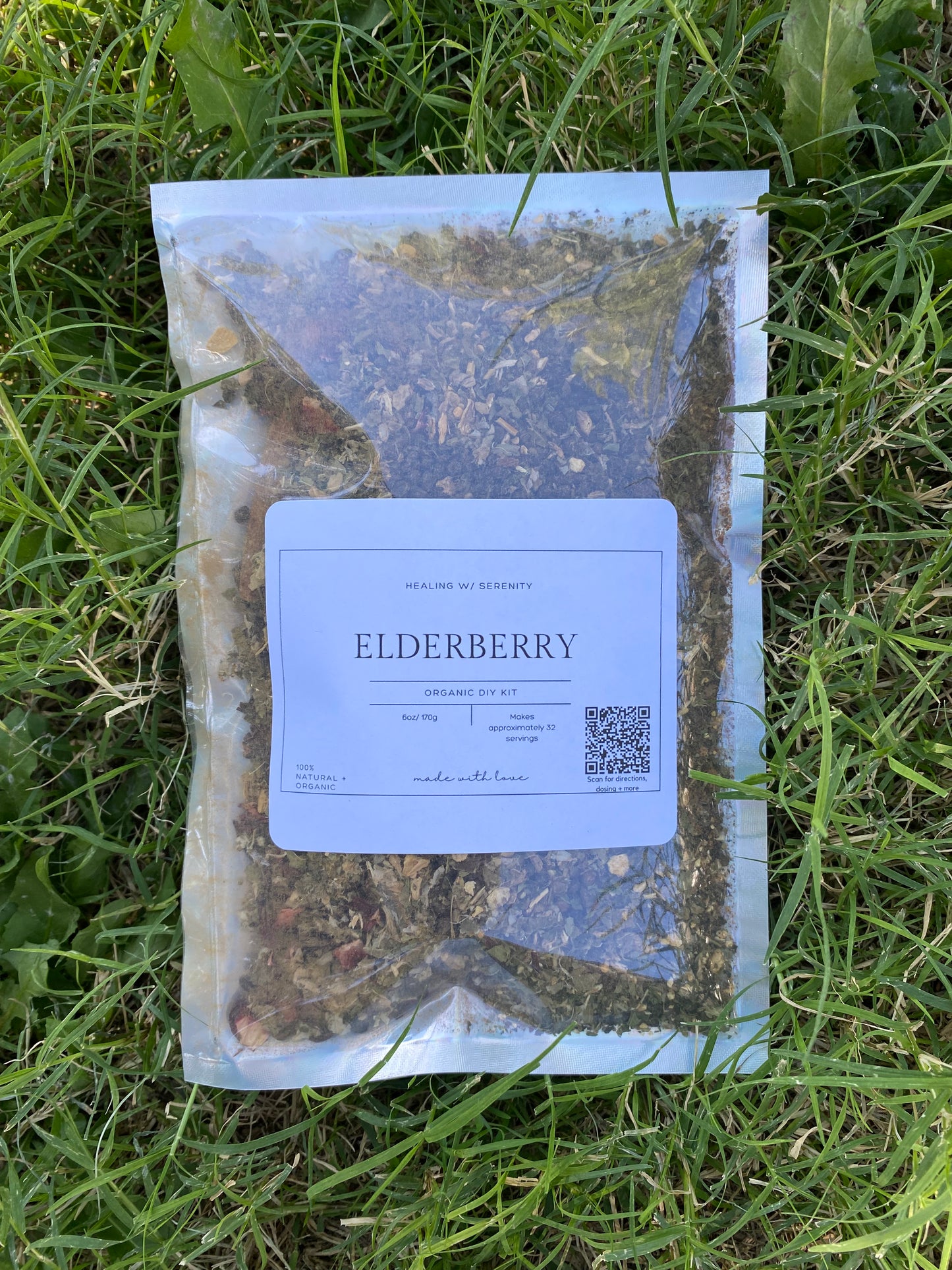 Organic Elderberry Elixir DIY Kit